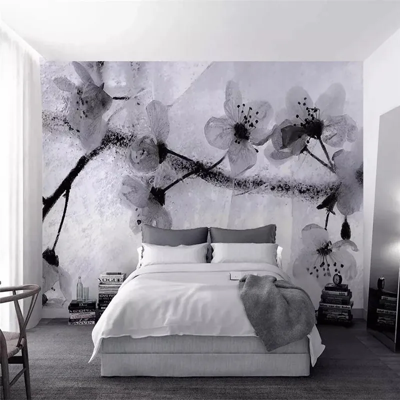 Watercolor style ink cherry blossom TV background wall professional production mural wholesale wallpaper mural poster photo wall
Watercolor style ink cherry blossom TV background wall professional production mural wholesale wallpaper mural poster photo wall
