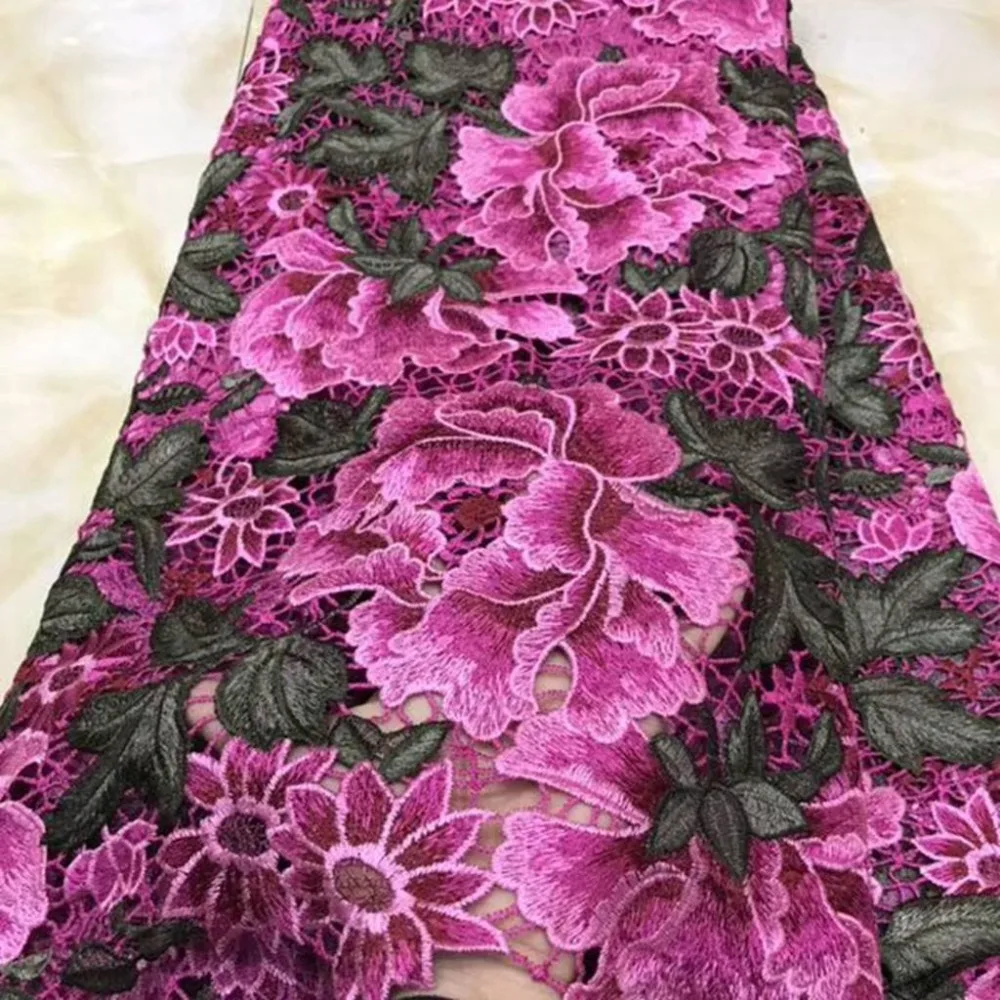African French Big Rose Flowers Fushia Pink Guipure Cord Lace Mesh Best Quality French Lace Materials For Wedding & Party Dress
African French Big Rose Flowers Fushia Pink Guipure Cord Lace Mesh Best Quality French Lace Materials For Wedding & Party Dress