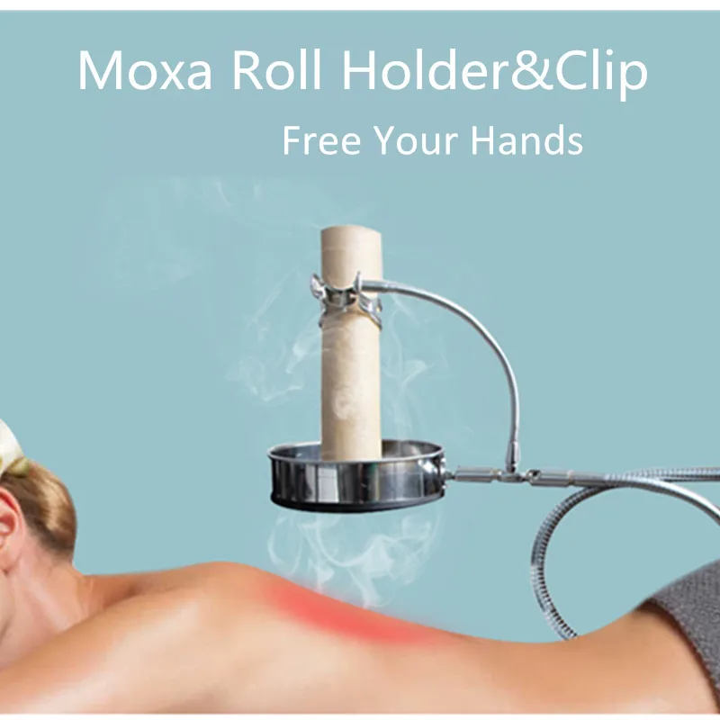 Moxa Rolls Clip Holder Smokeless Moxa Roll Stick Moxibustion Roller Chinese Traditional Burner Massage Device
Moxa Rolls Clip Holder Smokeless Moxa Roll Stick Moxibustion Roller Chinese Traditional Burner Massage Device