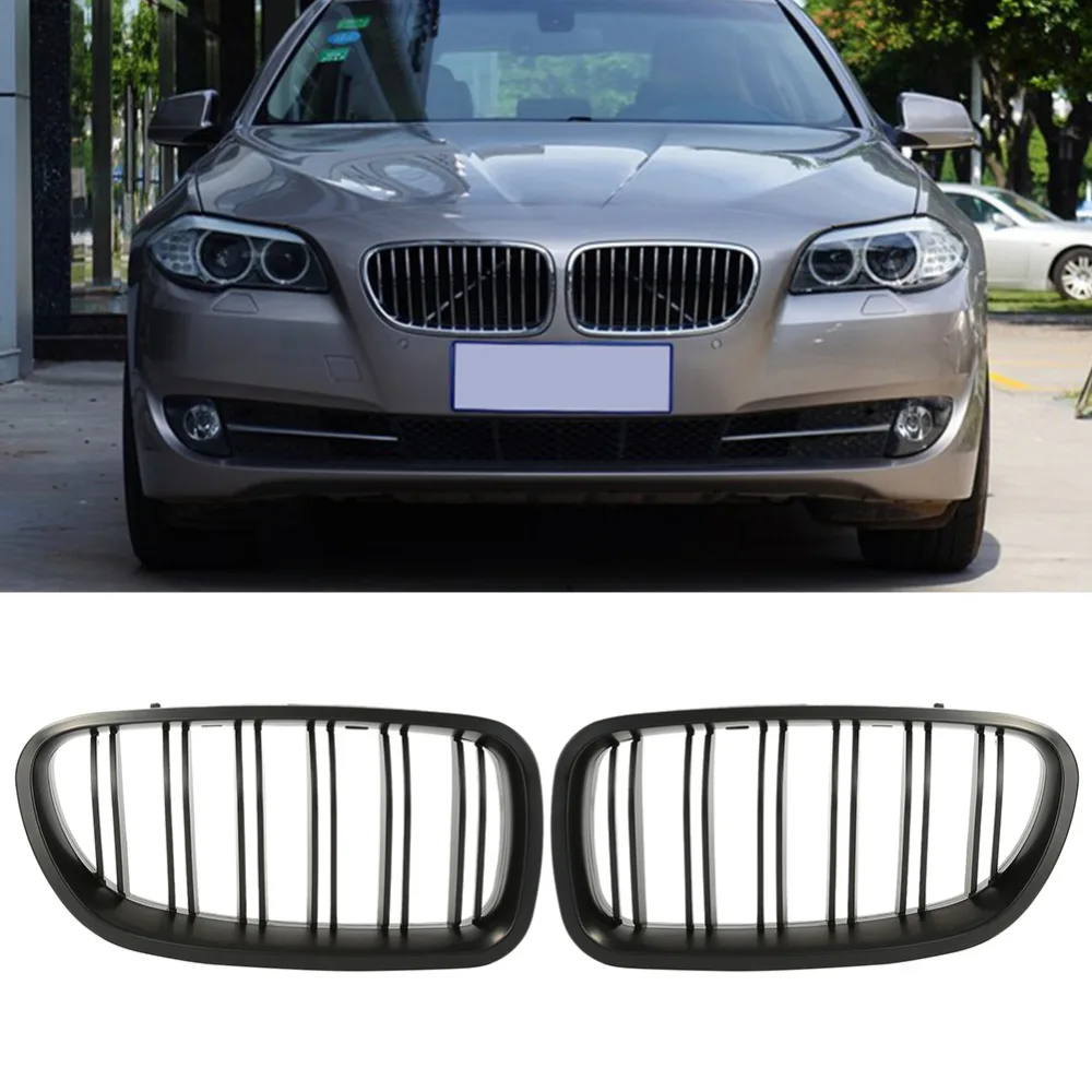 Матовая Черная передняя решетка из АБС-пластика для BMW F10 F11 F18 M5-Look 10-14, Автомобильный декоративный аксессуар, гоночные решетки
Матовая Черная передняя решетка из АБС-пластика для BMW F10 F11 F18 M5-Look 10-14, Автомобильный декоративный аксессуар, гоночные решетки