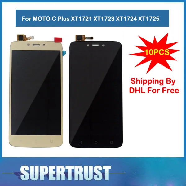 10PCS For Motorola Moto C Plus CPlus XT1721 XT1722 XT1723 XT1724 LCD Display Touch Screen Sensor Glass Assembly Shipping by DHL
10PCS For Motorola Moto C Plus CPlus XT1721 XT1722 XT1723 XT1724 LCD Display Touch Screen Sensor Glass Assembly Shipping by DHL