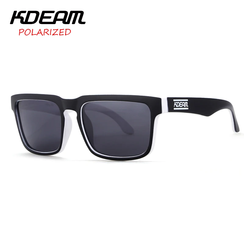 KDEAM 2017 Color Block Men Sport Sunglasses Square Frame Sun Glasses Polarized Outdoor eyewear UV400 With Hard Case KD901P-C19
KDEAM 2017 Color Block Men Sport Sunglasses Square Frame Sun Glasses Polarized Outdoor eyewear UV400 With Hard Case KD901P-C19
