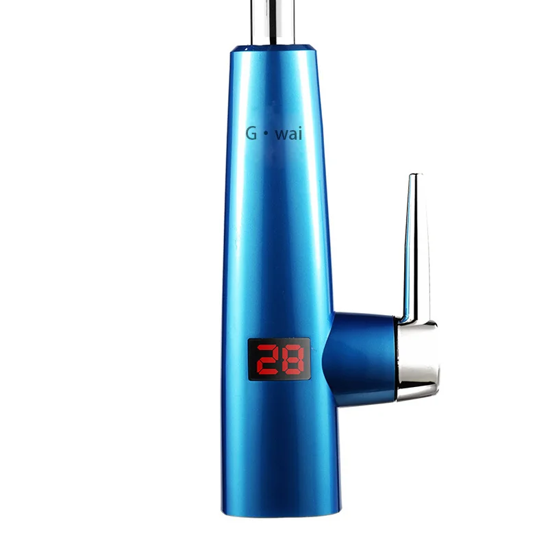 GWAI Hot Water Heater Tap Sicak Musluk Torneira Electric Kitchen Faucet Cold Mixer Crane With Led Lights Show And EU Plug S7X3
GWAI Hot Water Heater Tap Sicak Musluk Torneira Electric Kitchen Faucet Cold Mixer Crane With Led Lights Show And EU Plug S7X3
