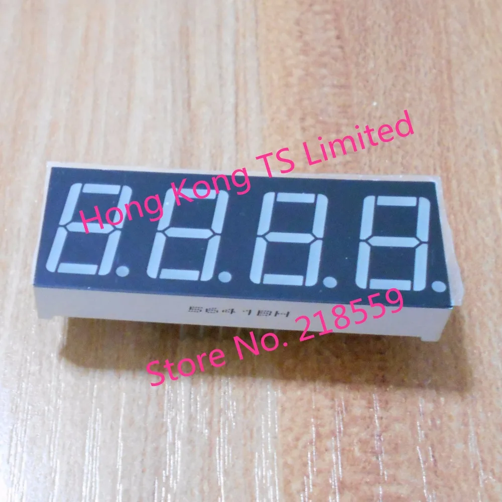 0.56 inch digital tube 12pin 4 bit common cathode / anode 0.56 4-bit red highlight digital display tube
0.56 inch digital tube 12pin 4 bit common cathode / anode 0.56 4-bit red highlight digital display tube
