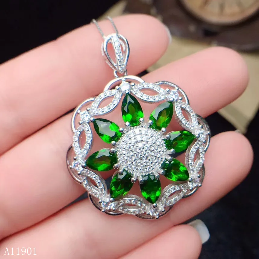 KJJEAXCMY boutique jewelry 925 Silver-inlaid Natural Diopside Mini-pendant Necklace Support Detection sdfgh
KJJEAXCMY boutique jewelry 925 Silver-inlaid Natural Diopside Mini-pendant Necklace Support Detection sdfgh