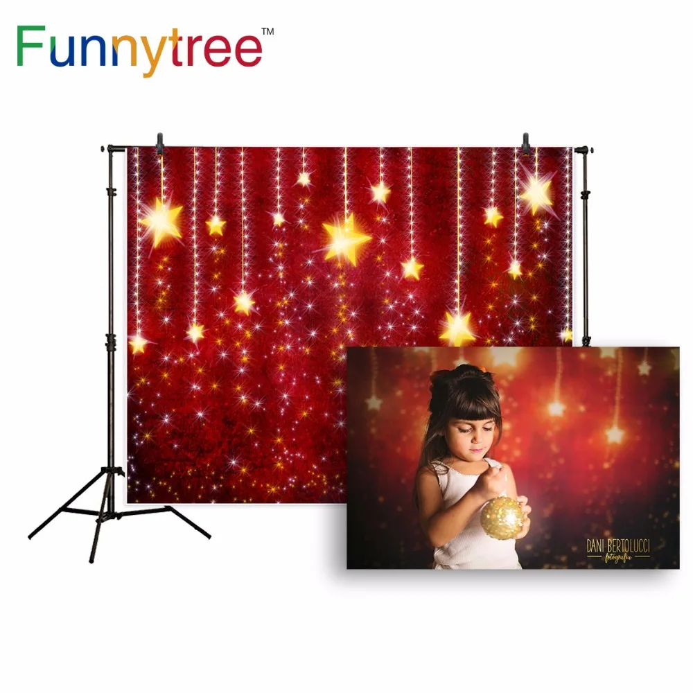 Funnytree backdrop for photography studio glitter stars red dream Christmas background photocall photobooth photo prop
Funnytree backdrop for photography studio glitter stars red dream Christmas background photocall photobooth photo prop