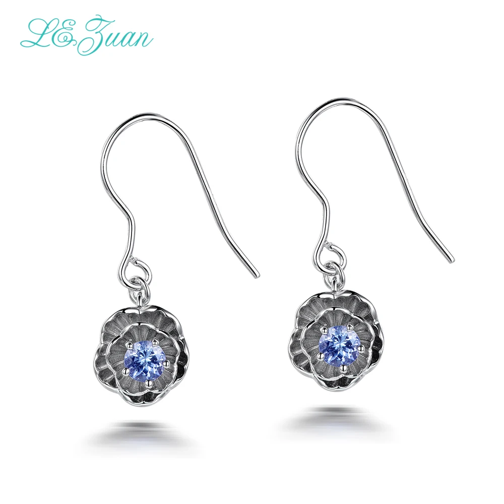 I&zuan 925 Sterling Silver Drop Earrings For Women Natural Tanzanite Romantic Lotus Flower Dangle Earring Fine Jewelry 0902
I&zuan 925 Sterling Silver Drop Earrings For Women Natural Tanzanite Romantic Lotus Flower Dangle Earring Fine Jewelry 0902