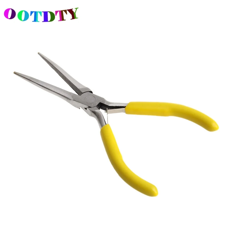OOTDTY Mini Needle Nose Jewelry Pliers Practical Jewelry Handmade Carbon Steel Tool
OOTDTY Mini Needle Nose Jewelry Pliers Practical Jewelry Handmade Carbon Steel Tool