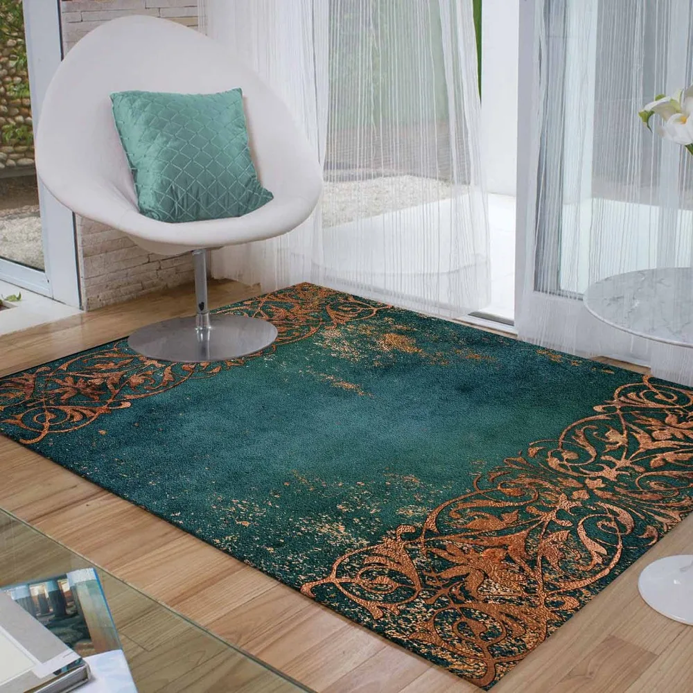 Else Green Floor Brown Persian Turkish Floral 3d Print Non Slip Microfiber Living Room Decorative Modern Washable Area Rug Mat
Else Green Floor Brown Persian Turkish Floral 3d Print Non Slip Microfiber Living Room Decorative Modern Washable Area Rug Mat