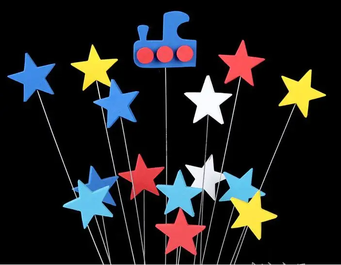 HOT SALE 30set/lot MIX STAR Cake Toppers for Birthday Party Supplies Exquisite Cake Decorative Accessories
HOT SALE 30set/lot MIX STAR Cake Toppers for Birthday Party Supplies Exquisite Cake Decorative Accessories