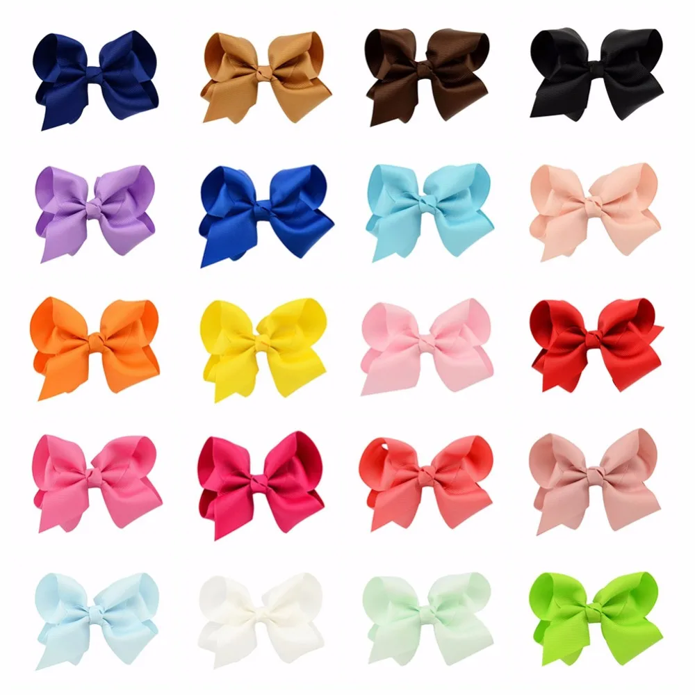 Заколки для волос с бантом девочек 20 шт./лот 3 93 дюйма|hair clip|hair accessoriesclip hair accessories |