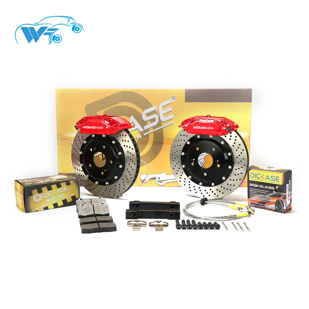 KOKO RACING using cars brake kit F40 brake caliper drilled brake disc fit with front wheel for mini cooper s r53 year 2003
KOKO RACING using cars brake kit F40 brake caliper drilled brake disc fit with front wheel for mini cooper s r53 year 2003