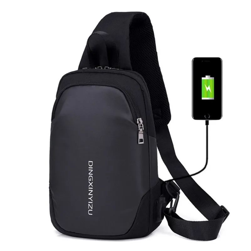Hot Male Messenger Bags Casual Nylon USB Anti Theft Travel Fashion Shoulder Travel chest bag waterproof hologram for sale
Hot Male Messenger Bags Casual Nylon USB Anti Theft Travel Fashion Shoulder Travel chest bag waterproof hologram for sale