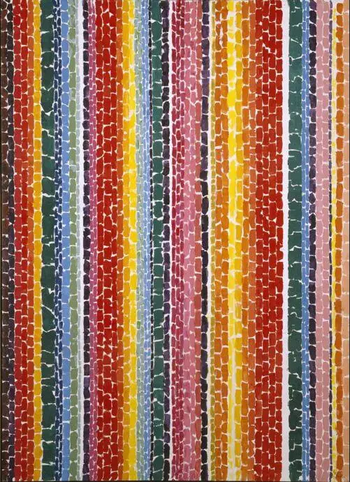 High quality Oil painting Canvas Reproductions Earth Sermon, Beauty, Love And Peace (1971) by Alma Woodsey Thomas hand painted
High quality Oil painting Canvas Reproductions Earth Sermon, Beauty, Love And Peace (1971) by Alma Woodsey Thomas hand painted