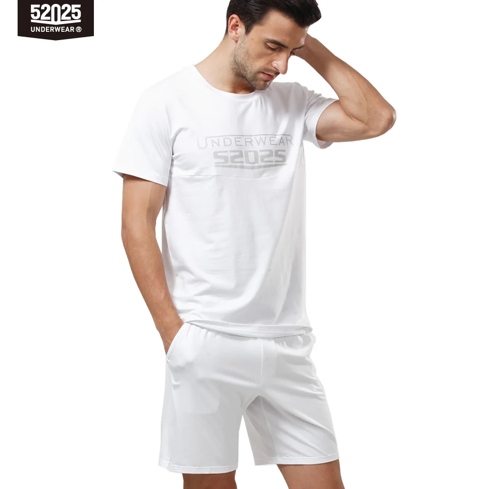 52025 Men Pajama Set Cotton Modal Short Sleeve Sleepwear Comfortable Summer Lounge Pajamas Men Pyjama Set Home Clothes Nightwear
52025 Men Pajama Set Cotton Modal Short Sleeve Sleepwear Comfortable Summer Lounge Pajamas Men Pyjama Set Home Clothes Nightwear