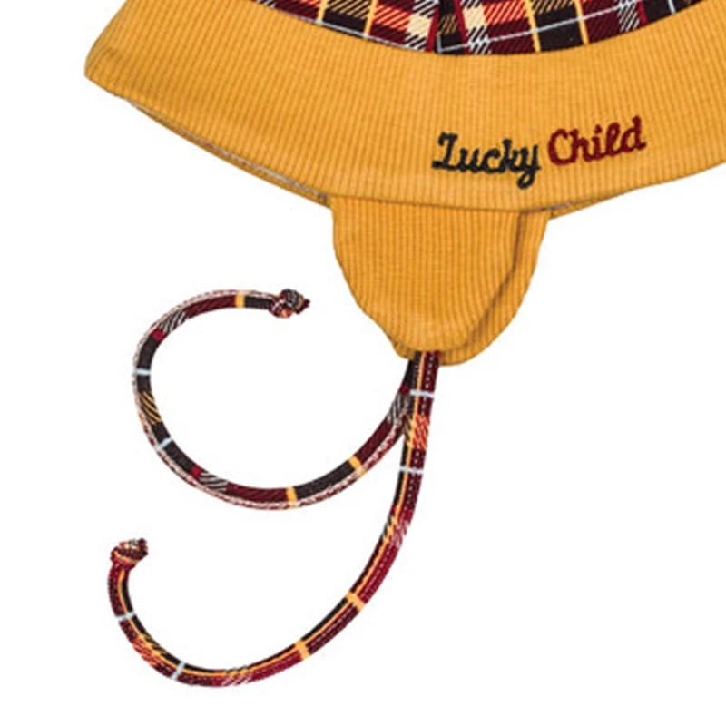 Шапочка Lucky child 27-91Ф футер | Детская одежда и обувь
