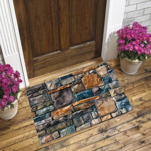 Else Brown Gray Blue Brick Wall Stones Road Way 3d Pattern Print Anti Slip Decorative Floor Door Mat Home Entryway Livingroom
Else Brown Gray Blue Brick Wall Stones Road Way 3d Pattern Print Anti Slip Decorative Floor Door Mat Home Entryway Livingroom