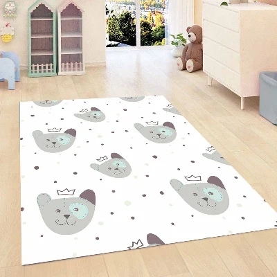 Else Gray Funny King Bears Dots Animals Kids Room 3d Print Non Slip Microfiber Children Kids Room Decorative Area Rug Mat
Else Gray Funny King Bears Dots Animals Kids Room 3d Print Non Slip Microfiber Children Kids Room Decorative Area Rug Mat
