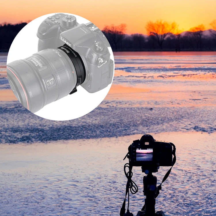 AEF-MFT Booster 0.71x Focal Reducer Booster AF Lens Mount Adapter for Canon EF Lens For GH4 GH5 GF6 GF1 GX1 GX7 E-M5 E-M10 E-PL5
AEF-MFT Booster 0.71x Focal Reducer Booster AF Lens Mount Adapter for Canon EF Lens For GH4 GH5 GF6 GF1 GX1 GX7 E-M5 E-M10 E-PL5