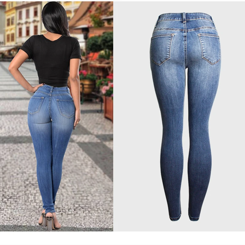 ripped jeans for women Elastic skinny jeans woman Pencil Pants Hole women denim pants womens jeans mujer pantalon jean femme
ripped jeans for women Elastic skinny jeans woman Pencil Pants Hole women denim pants womens jeans mujer pantalon jean femme