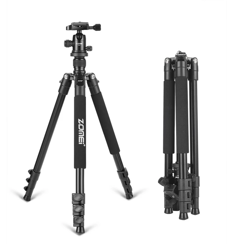 Zomei professional aluminum flexible camera tripod stand with ball head for DSLR cameras portable
Zomei professional aluminum flexible camera tripod stand with ball head for DSLR cameras portable