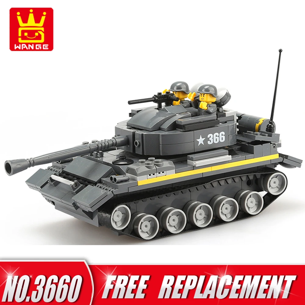 WANGE Military Series Block Toys Heavy Tanks,Armoured Vehicle Classic DIY Bricks Educational Children Gifts NO.3660 or 3661
WANGE Military Series Block Toys Heavy Tanks,Armoured Vehicle Classic DIY Bricks Educational Children Gifts NO.3660 or 3661