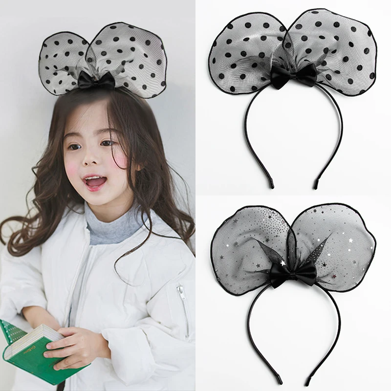 Children's Hair Net Gauze Large Bow Rabbit Ears Hairband Cute Party Performance Photography Lace Headband Girls Hair Accessories
Children's Hair Net Gauze Large Bow Rabbit Ears Hairband Cute Party Performance Photography Lace Headband Girls Hair Accessories