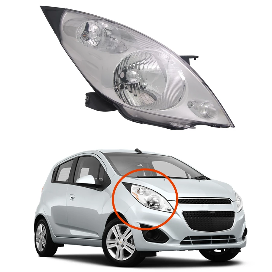 Налобный фонарь подходит для CHEVROLET SPARK 2009 2010 2011 2012 2013 2014 2015/ DAEWOO MATIZ 2015 | Автомобили и