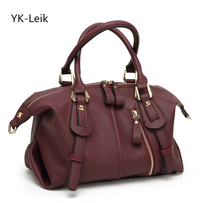 YK-Leik 2017 spring fashion large capacity women handbag Simple and elegant retro style ladies shoulder bags feminina Boston bag
YK-Leik 2017 spring fashion large capacity women handbag Simple and elegant retro style ladies shoulder bags feminina Boston bag