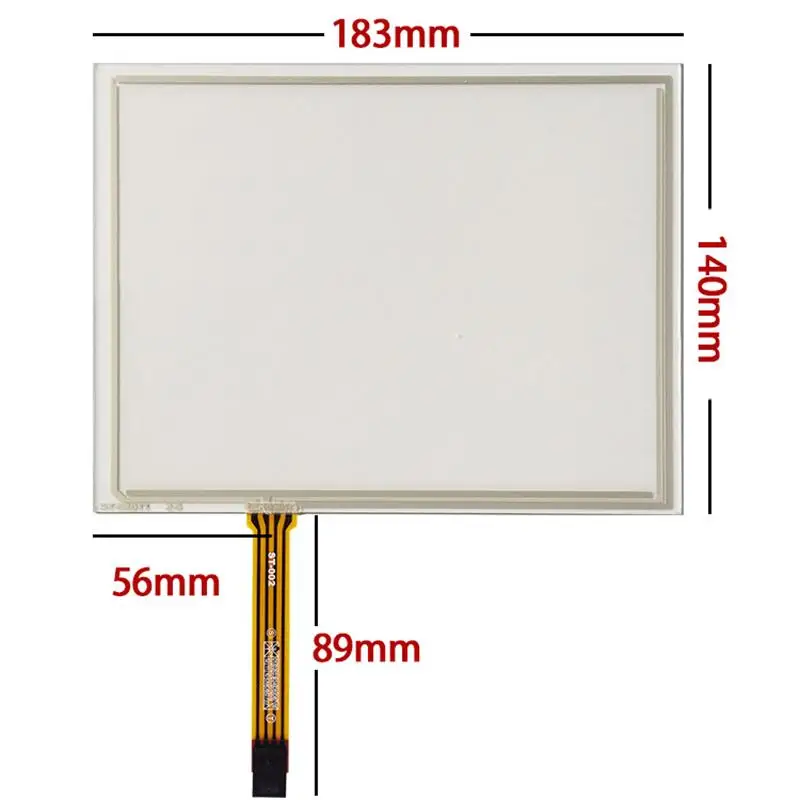 For 8inch 183*140MM 4-wire Cable ancho Digitizer Resistive Touch Screen Panel Resistance Sensor
For 8inch 183*140MM 4-wire Cable ancho Digitizer Resistive Touch Screen Panel Resistance Sensor