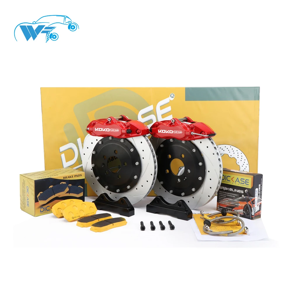 KOKO RACING WT9200 brake kit 4 pot brake caliper 330*28mm Front Disc Brake System Off Road Car Styling for kia sportage
KOKO RACING WT9200 brake kit 4 pot brake caliper 330*28mm Front Disc Brake System Off Road Car Styling for kia sportage
