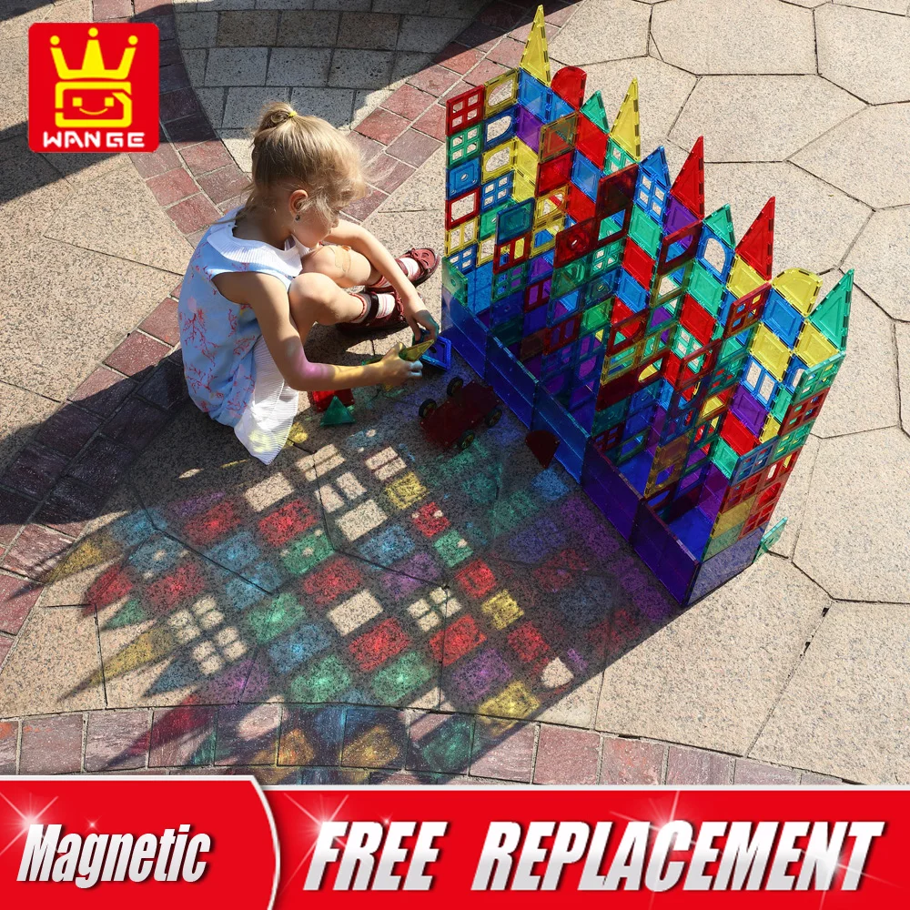 Transparent Color Magnet Block Buildings Toys Magnetic 3D Construction Blocks for Child Gifts
Transparent Color Magnet Block Buildings Toys Magnetic 3D Construction Blocks for Child Gifts