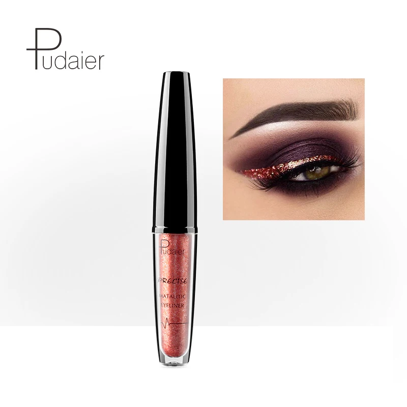 Pudaier Eyes Makeup Glitter Eyeliner for Eyeshadow Makeup Waterproof Metal Liquid Colored Eyeliner Shimmer White Silver Cosmetic
Pudaier Eyes Makeup Glitter Eyeliner for Eyeshadow Makeup Waterproof Metal Liquid Colored Eyeliner Shimmer White Silver Cosmetic