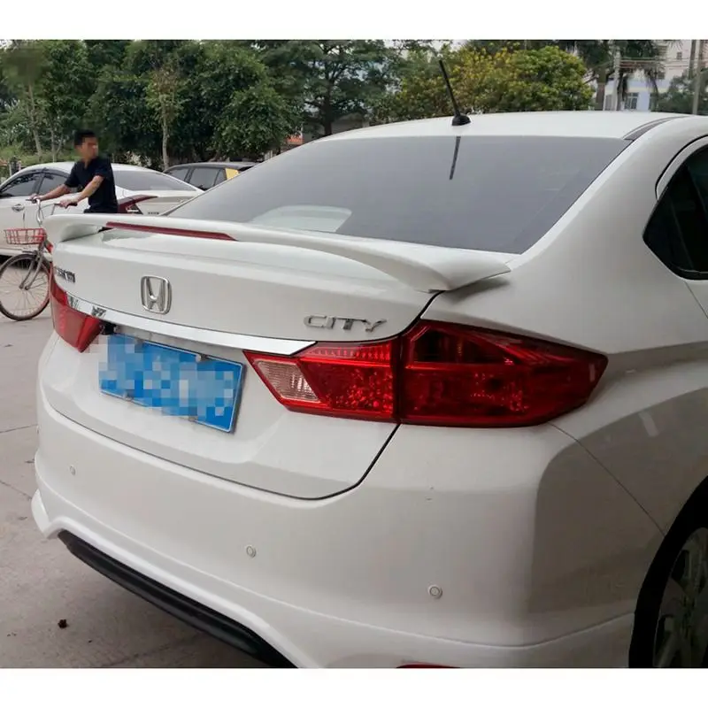 for honda city Spoiler 2015-2017 city lip Spoiler High Quality ABS Material Car Rear Wing Primer Color spoiler
for honda city Spoiler 2015-2017 city lip Spoiler High Quality ABS Material Car Rear Wing Primer Color spoiler