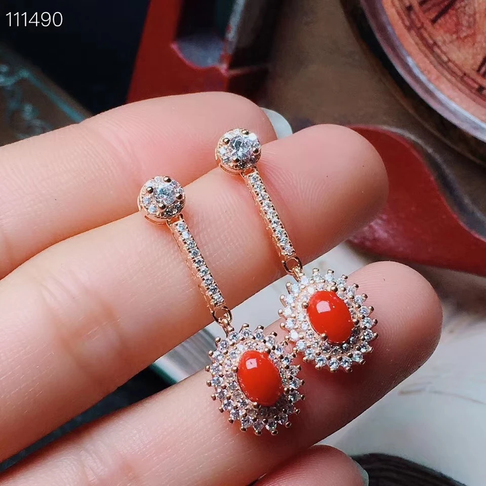 KJJEAXCMY boutique jewels 925 Silver-inlaid Natural Red Coral Female Ring Necklace Pendant Earrings 3 sets support detection
KJJEAXCMY boutique jewels 925 Silver-inlaid Natural Red Coral Female Ring Necklace Pendant Earrings 3 sets support detection