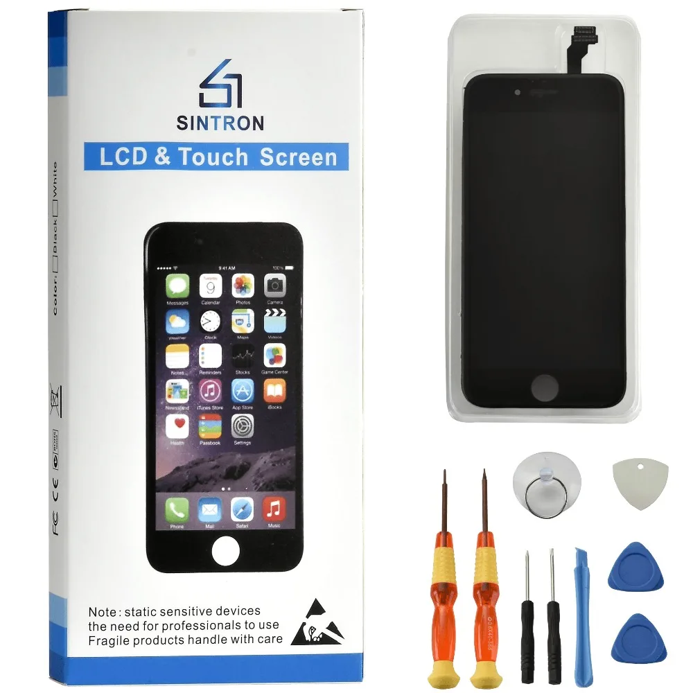 For All iPhone 5/5C/5S/SE/6/6S/7/6 Plus/6S Plus/7 Plus Screen Replacement New Black Panel LCD Display Touch including Free Tools
For All iPhone 5/5C/5S/SE/6/6S/7/6 Plus/6S Plus/7 Plus Screen Replacement New Black Panel LCD Display Touch including Free Tools