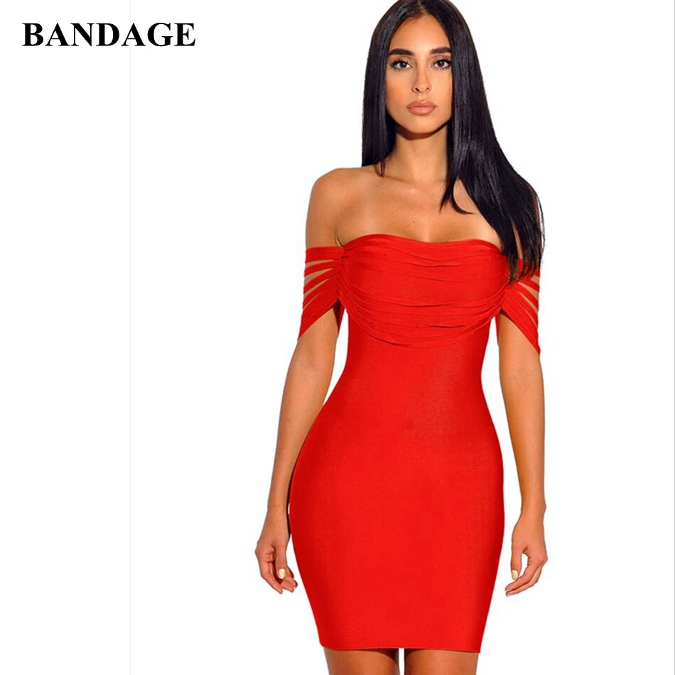 Sexy Off Shoulder Women Bandage Dress Bodycon Slash Neck Bavkless Mini Dresses Celebrity Party Club Sexy Sleeveless Vestidos HL
Sexy Off Shoulder Women Bandage Dress Bodycon Slash Neck Bavkless Mini Dresses Celebrity Party Club Sexy Sleeveless Vestidos HL