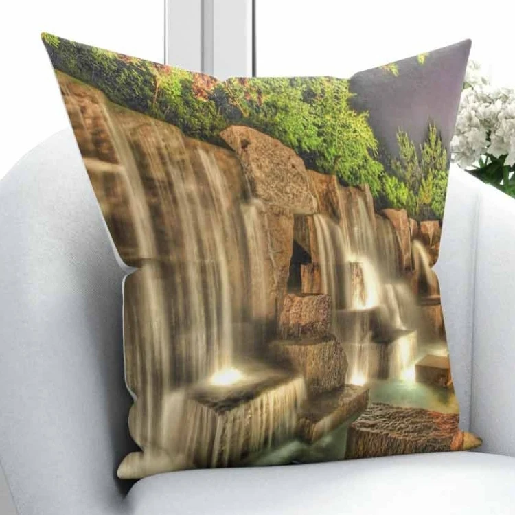 Else Brown Mountain Stones Waterfall River Nature 3D Pattern Print Throw Pillow Case Cushion Cover Square Hidden Zipper 45x45cm
Else Brown Mountain Stones Waterfall River Nature 3D Pattern Print Throw Pillow Case Cushion Cover Square Hidden Zipper 45x45cm
