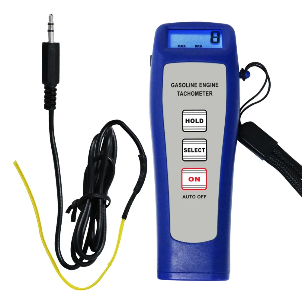 Digital Gasoline Engine Non Contact Tachometer 50.0~9,999 r/min Rotate Speed Tester Meter Automobile Airplane Steamer Fan Fiber
Digital Gasoline Engine Non Contact Tachometer 50.0~9,999 r/min Rotate Speed Tester Meter Automobile Airplane Steamer Fan Fiber
