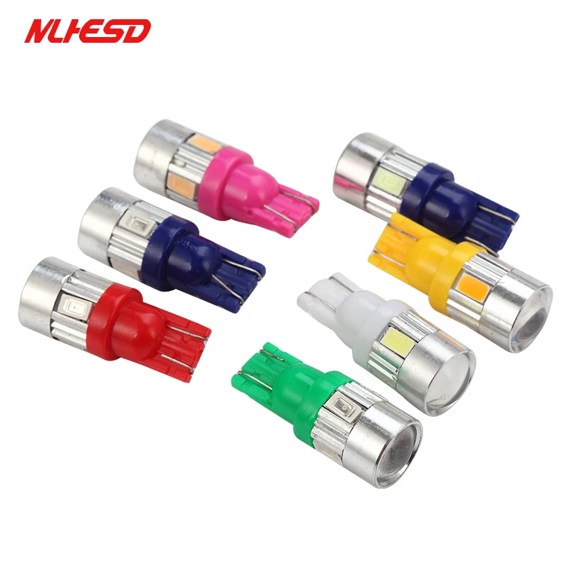 10Pcs White High Power Automotive 3W LED Lights Show Wide Light T10 5630 6SMD Auto Light-emitting Diode Lamp Bulbs white red
10Pcs White High Power Automotive 3W LED Lights Show Wide Light T10 5630 6SMD Auto Light-emitting Diode Lamp Bulbs white red