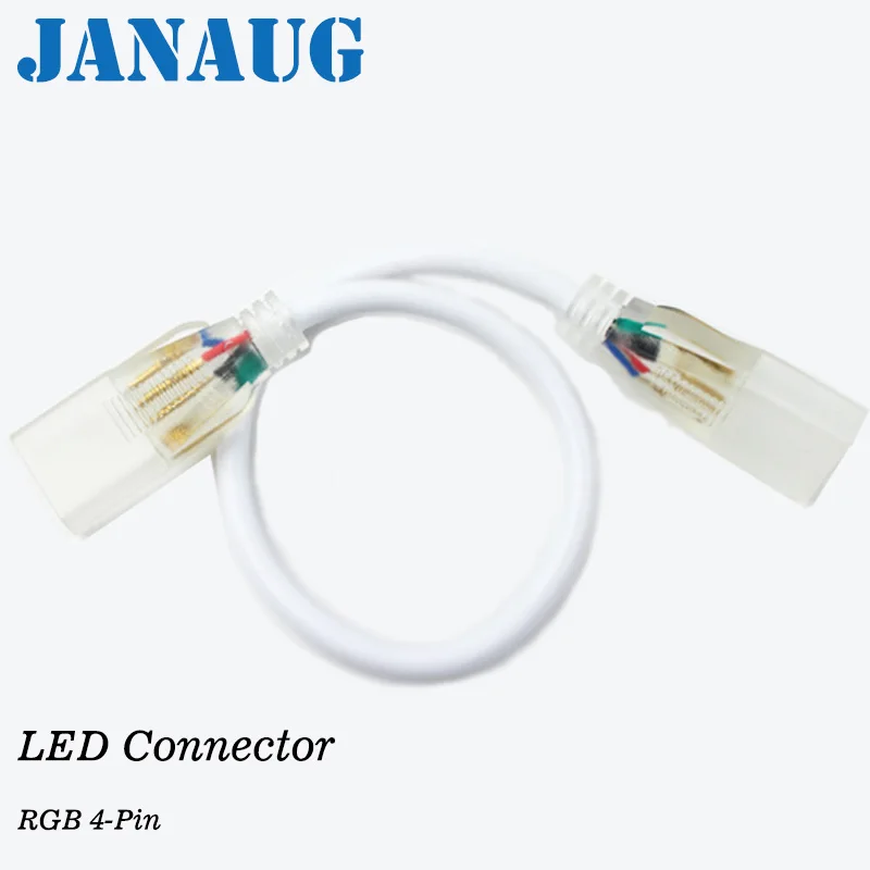 4 булавки удлинитель для В 220 В/110 RGB высокое напряжение SMD светодиодные ленты