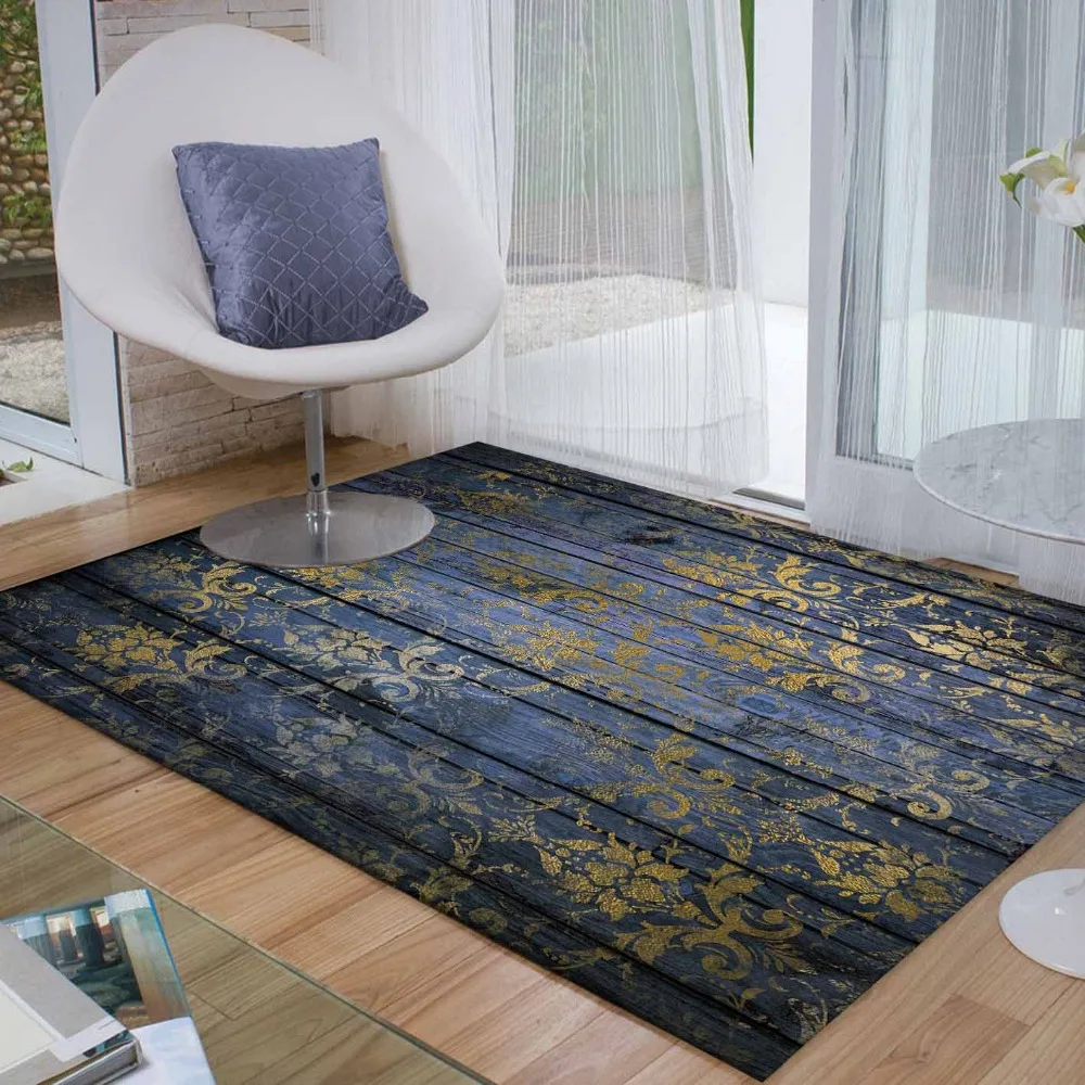 Else Navy Blue Wood Golden Yellow Florals Retro 3d Print Non Slip Microfiber Living Room Decorative Modern Washable Area Rug Mat
Else Navy Blue Wood Golden Yellow Florals Retro 3d Print Non Slip Microfiber Living Room Decorative Modern Washable Area Rug Mat