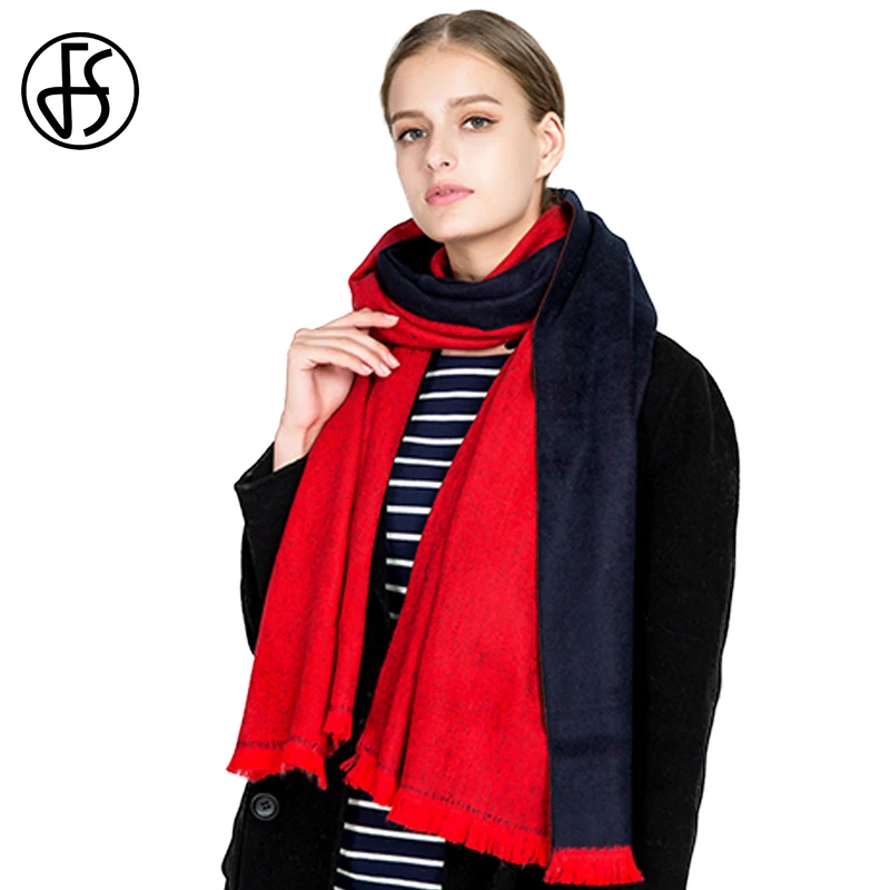 FS Cashmere Scarf Winter Warm Women With Tassel Double Sided Solid Color Luxury Brand Wraps Shawls Wool Scarves Echarpe Femme
FS Cashmere Scarf Winter Warm Women With Tassel Double Sided Solid Color Luxury Brand Wraps Shawls Wool Scarves Echarpe Femme