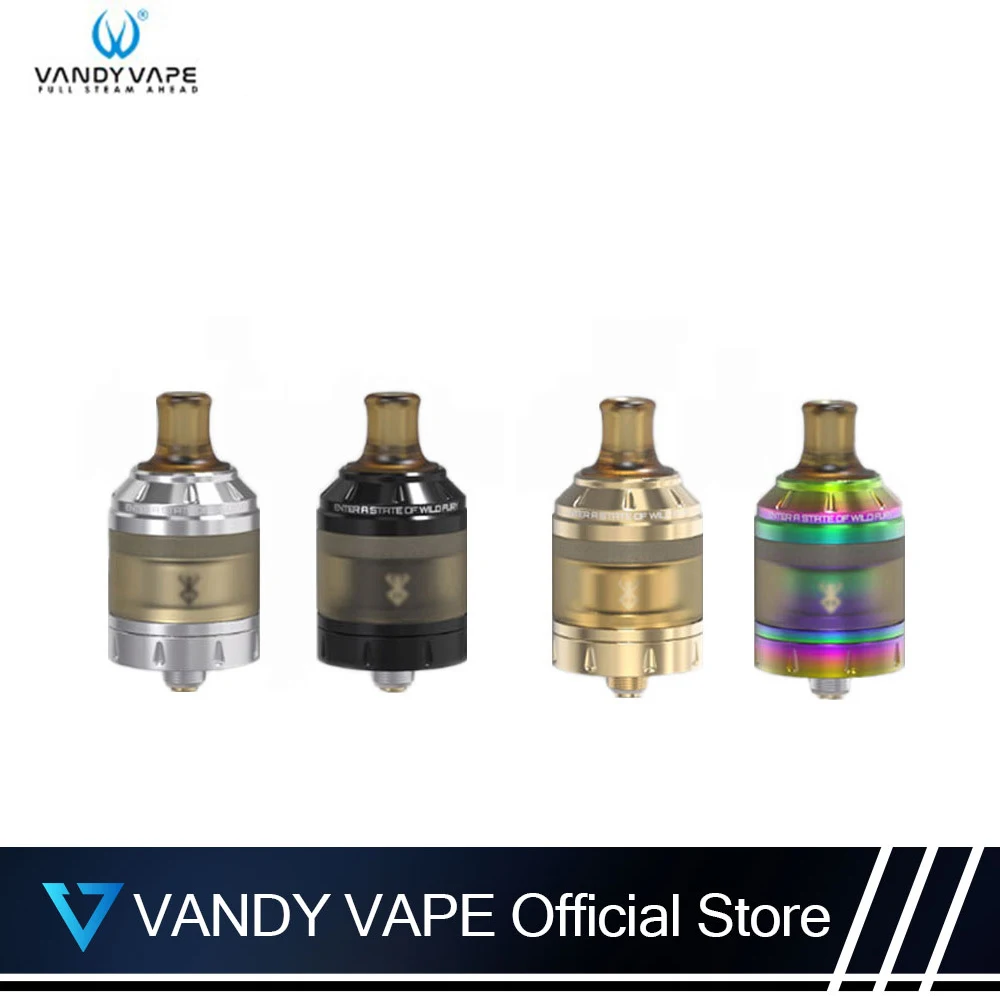 Оригинальный Vandy vape Berserker MTL RTA атомайзер 2 мл легко переключается на 4 5 топ