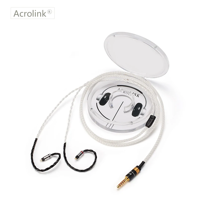 Acrolink 16 Core усовершенствованные посеребренные наушники с 0 78 мм 2 контактным