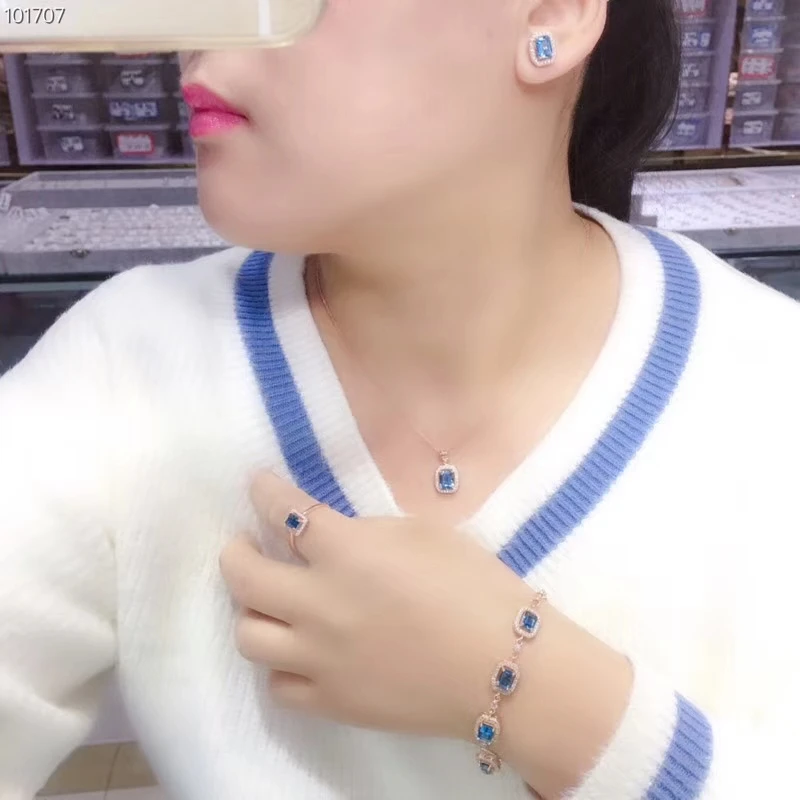 KJJEAXCMY Fine jewelry, 925 Silver-inlaid Natural Hotan Topaz Necklace Pendant Ring Earring Bracelet Set Support Detection
KJJEAXCMY Fine jewelry, 925 Silver-inlaid Natural Hotan Topaz Necklace Pendant Ring Earring Bracelet Set Support Detection
