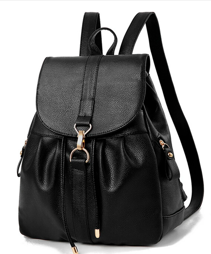 Business casual Metal hook PU leather backpack womens designer backpacks black rucksack backpack bags for girls
Business casual Metal hook PU leather backpack womens designer backpacks black rucksack backpack bags for girls
