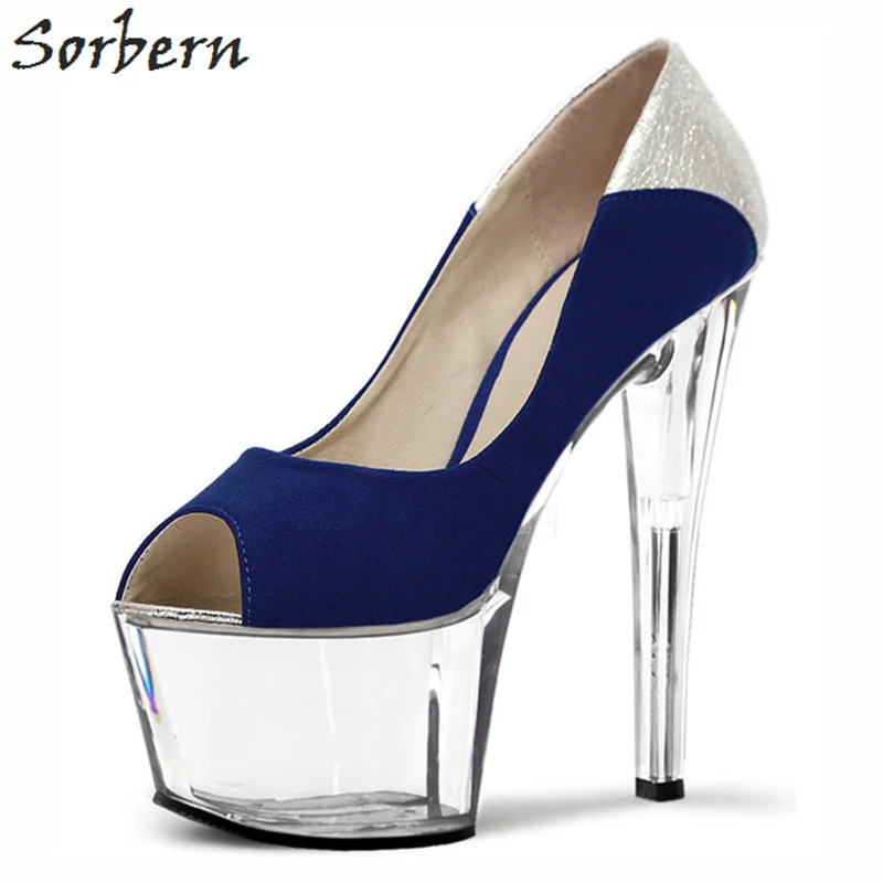 Sorbern Fashion Slip On Women Shoes Peep Toe See Through High Heels Platform Ladies Shoes Designer Women Shoes 2018 Spring Heels
Sorbern Fashion Slip On Women Shoes Peep Toe See Through High Heels Platform Ladies Shoes Designer Women Shoes 2018 Spring Heels