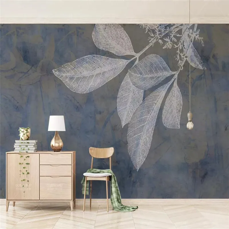 Fashion line leaves Nordic texture TV background wall professional production murals wholesale wallpaper mural poster photo wall
Fashion line leaves Nordic texture TV background wall professional production murals wholesale wallpaper mural poster photo wall