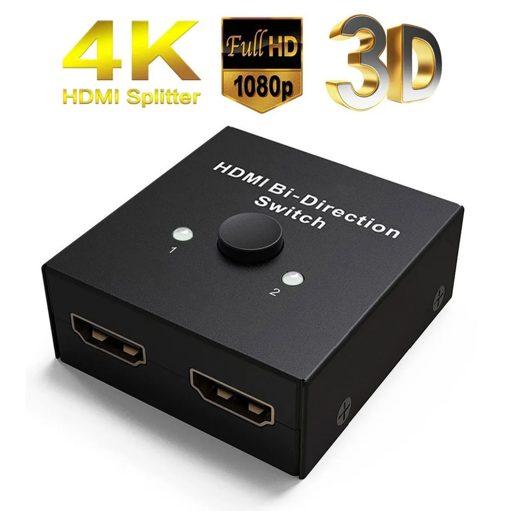 Переходник HDMI разветвитель мини переключатель двунаправленный вход высокое